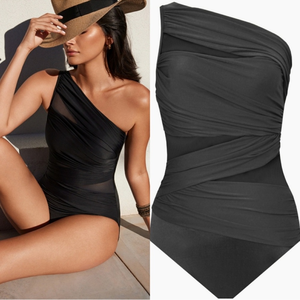 Miraclesuit Jena One Piece Swimsuit Black